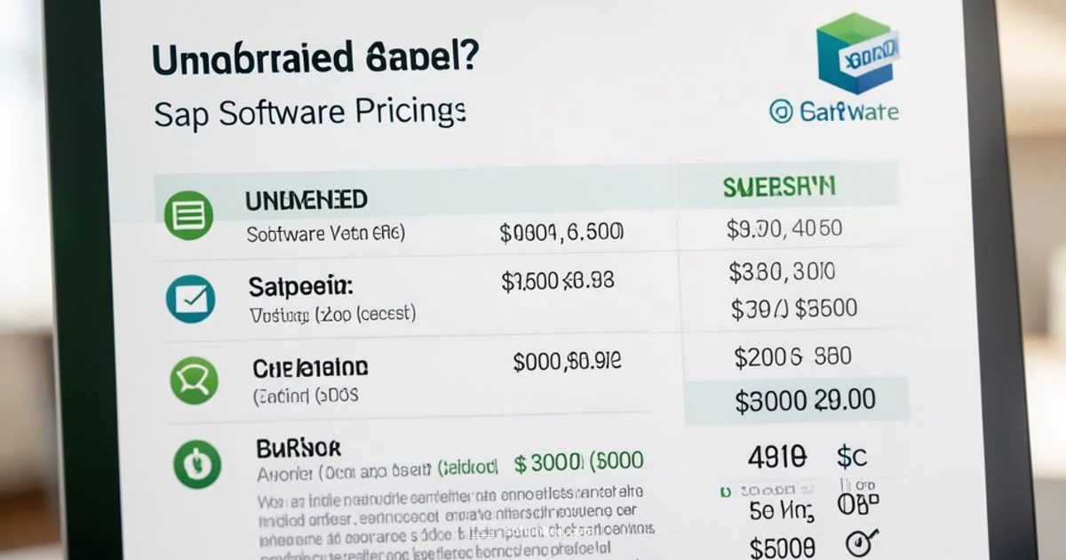 SAP Pricing - SoftLinked