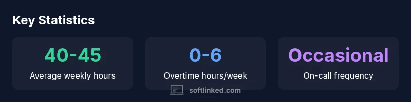 Infographic showing work-life balance for software engineers