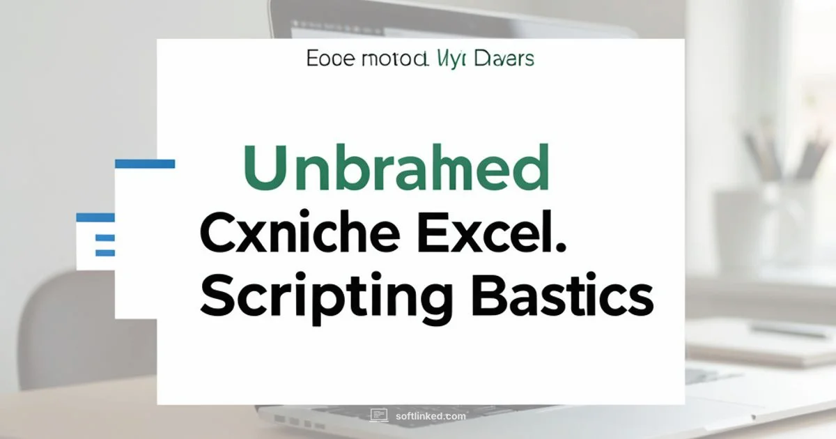 Excel Scripting Basics - SoftLinked