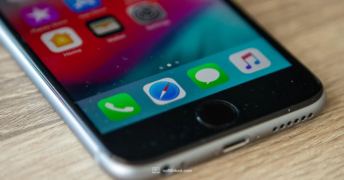 iOS on iPhone - SoftLinked