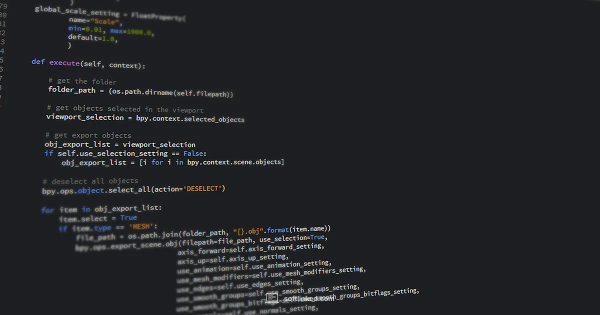 Python in Software Engineering - SoftLinked
