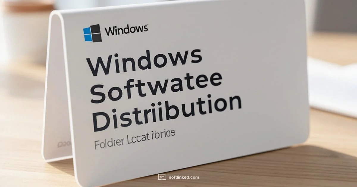Software Distribution Folder - SoftLinked