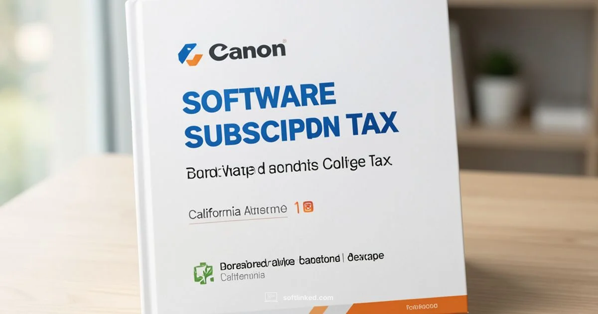 California SaaS Tax - SoftLinked